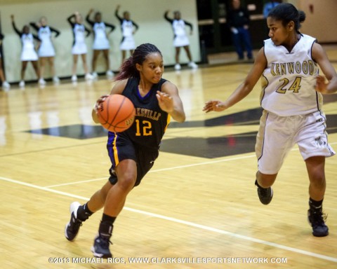 Kenwood girl's basketball wins overtime thriller against Clarksville High. (Michael Rios Clarksville Sports Network)