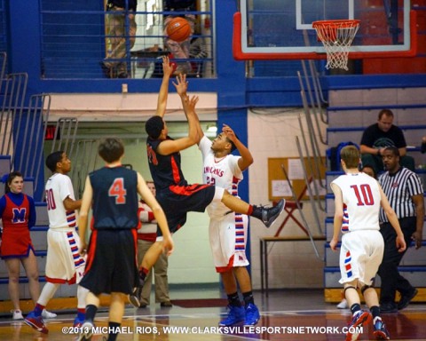 Montgomery Central Boy's Basketball vs. Hickman County.