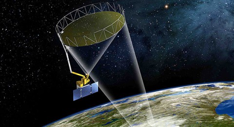 NASA's Soil Moisture Active Passive (SMAP) mission will produce high-resolution global maps of soil moisture to track water availability around our planet and guide policy decisions. (NASA-JPL/Caltech)