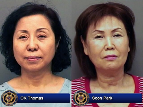 OK Thomas and Soon Park arrested.