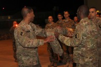 Lifeliners complete Rendezvous with Destiny Col. Charles R. Hamilton, the commander of the 101st Sustainment Brigade, 101st Airborne Division (Air Assault), led Soldiers from the brigade home after a nine-month deployment to Afghanistan in support of Operation Enduring Freedom Feb. 15, at Fort Campbell. It was the third deployment for the brigade headquarters in five years.