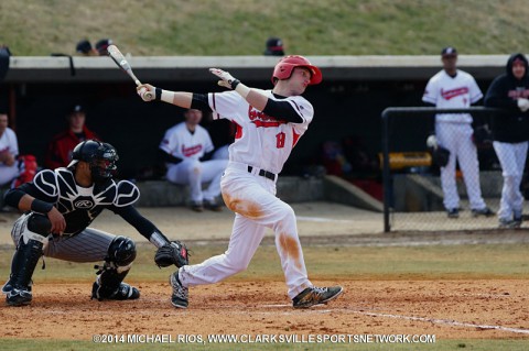 Austin Peay splits doubleheader with Eastern Michigan. (Michael Rios-Clarksville Sports Network)