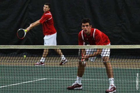 Austin Peay Men's Tennis. (Brittney Sparn/APSU Sports Information)