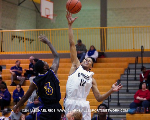 Kenwood boy's basketball holds off Clarksville High School in District play. (Michael Rios Clarksville Sports Network) Kenwood boy's basketball holds off Clarksville High School in District play. (Michael Rios Clarksville Sports Network)