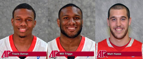 Austin Peay senior Will Triggs and two-year player Travis Betran will be recognized on Senior Night Saturday. Former Govs center-turned-student assistant Matt Hasse will also be saluted.