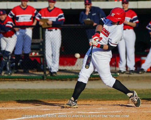 Austin Peay Baseball defeats Bradley 10-6 at Riverview Inn Classic. (Michael Rios-Clarksville Sports Network)