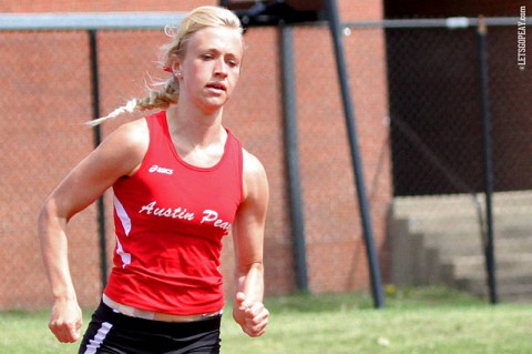 Austin Peay Track and Field. (Brittney Sparn/APSU Sports Information)