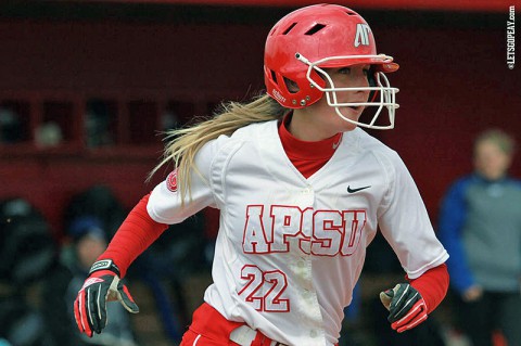 Austin Peay Women's Softball. (Brittney Sparn/APSU Sports Information)