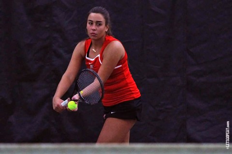 Austin Peay Lady Govs Tennis. (Brittney Sparn/APSU Sports Information)