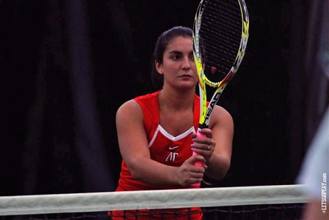 Austin Peay Lady Govs Tennis. (Brittney Sparn/APSU Sports Information)