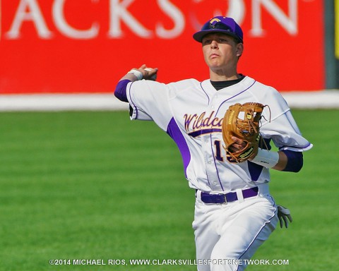 Clarksville High Baseball remains undefeated with win over Northwest at Hawkins Field. (Michael Rios-Clarksville Sports Network)