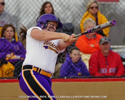 Clarksville High School’s softball use four home runs in final innings to break 3-3 tie against Northwest High School Monday.