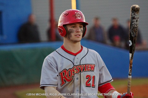 Rossview Baseball shuts out West Creek 9-0. (Michael Rios - Clarksville Sports Network)