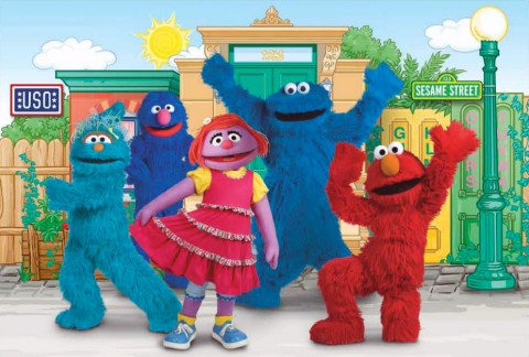 Sesame Street USO Experience for Military Families