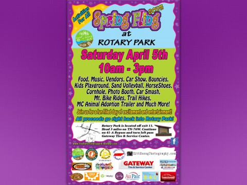 Friends of Rotary Park to host Spring Fling in April