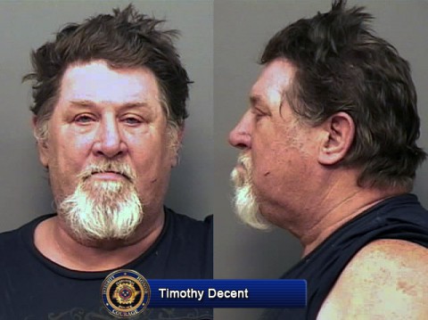 Timothy Decent has been charged with Cruelty to Animals.