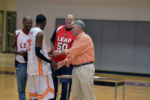 Charity Basketball Tournament hosted at West Creek High School.