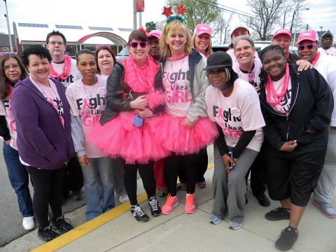 Breast Cancer 5k at Austin Peay State University. (Kathleen Evans)