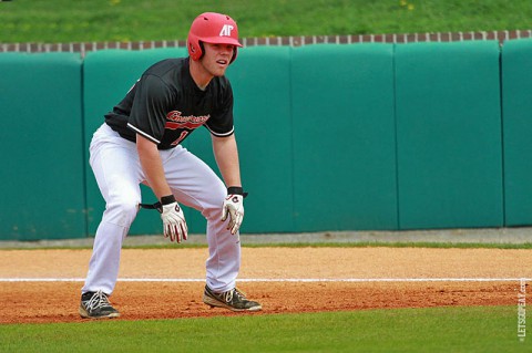 Outfield Cayce Bredlau had three hits and score twice in the Govs loss to Southeast Missouri, Sunday afternoon. (Brittney Sparn/APSU Sports Information)