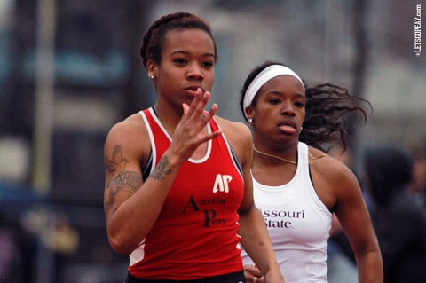 Austin Peay Women's Track and Field. (Brittney Sparn/APSU Sports Information)