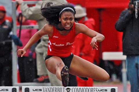 Austin Peay Lady Govs Track and Field. (Brittney Sparn/APSU Sports Information)