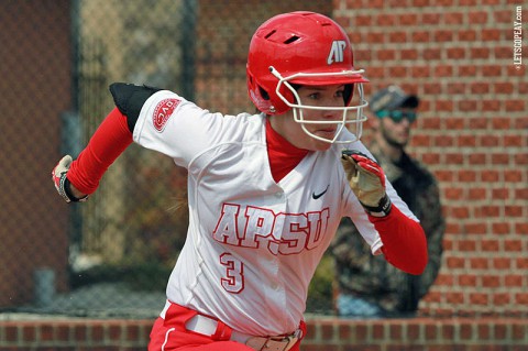 Austin Peay Sophomore Marissa Lakes is hitting .379 over her nine games played for Lady Govs Softball this season. (Brittney Sparn/APSU Sports Information)