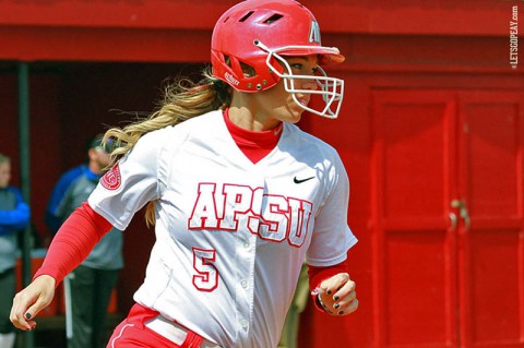 Austin Peay Softball. (Brittney Sparn/APSU Sports Information)