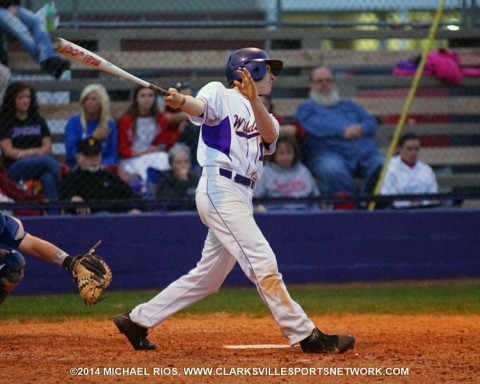 Clarksville High Wildcats beat Montgomery Central Indians 9-1.