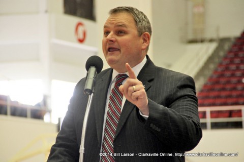 Austin Peay State University Athletics Director Derek van der Merwe.