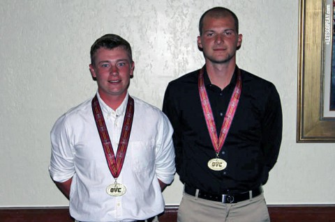 Anthony Bradley and Marco Iten earn All-OVC Honors again for Austin Peay Men’s Golf. (APSU Sports Information)