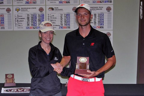 Austin Peay's Marco Iten gets OVC Medalist honor, earns NCAA berth.  (APSU Sports Information)