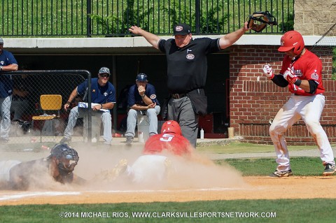 Austin Peay Baseball rallies to defeat UT Martin 13-12 to make OVC Tournament. (Michael Rios - Clarksville Sports Network)