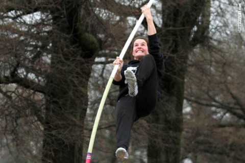 Austin Peay pole vaulter Molly Basch earns third-team Capital One Women's Track and Field Academic All-American honor. (APSU Sports Information)