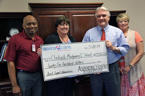 (Pictured Left to Right) Henry Moore, Yvette Gillespie, B.J. Worthington and Stacy Knight.