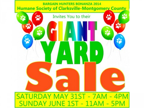 Bargain Hunters Bonanza Yard Sale Fundraiser