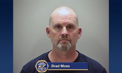 Brad Moss arrested for Forgery.