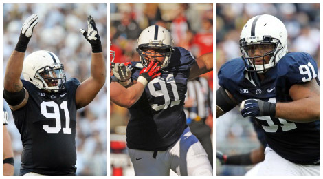 Penn State defensive tackle DaQuan Jones Penn State defensive tackle DaQuan Jones