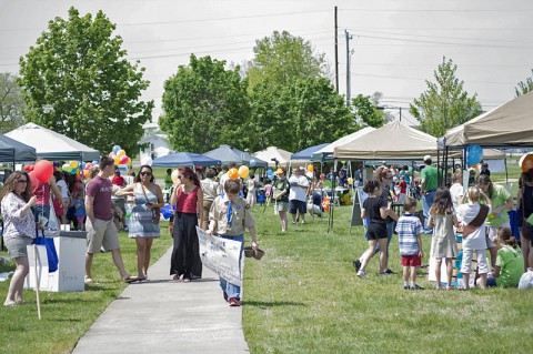 More than 350 Soldiers and their families came out to enjoy fun attractions such as face painting, educational booths and presentations from the Nashville Zoo and the Channel 4 Weather team!