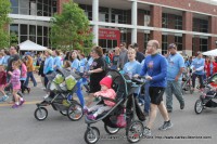 The start of the 1k Movement at the 2014 Queen City Road Race