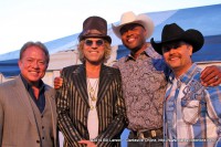 John Rich (Right), Cowboy Troy, Big Kenny, Ronnie Barrett (left)