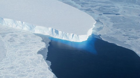 Thwaites Glacier. (NASA) Thwaites Glacier. (NASA)
