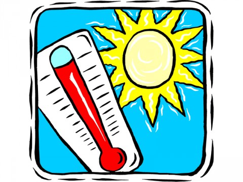 High Temperatures and Bright Sun Merit Precautions to Protect Personal Health.