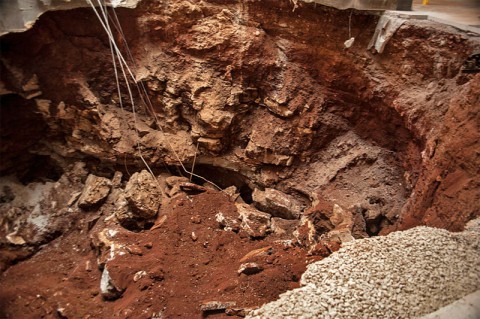 National Corvette Museum sinkhole. (National Corvette Museum) National Corvette Museum sinkhole. (National Corvette Museum)