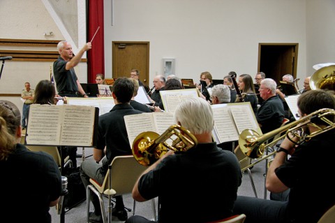 The Cumberland Winds Concert Band performed at the American Dream Celebration in Hopkinsville, KY, June 14th.