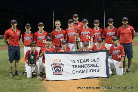 South Nashville defeats Karns 4-1 to repeat as Tennessee State Little League Champions. (Mateen Sidiq - Nashville Sports Network)