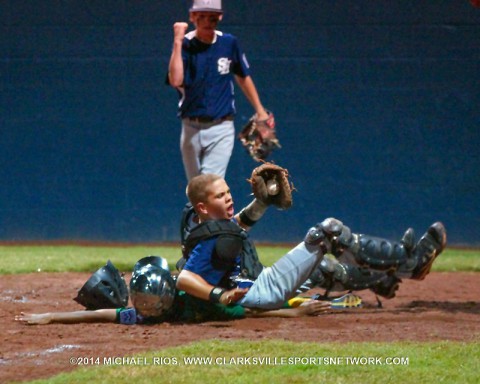 Spring Hill eliminates Northwest from Tennessee Little League Championship 19-8. (Michael Rios - Clarksville Sports Network)