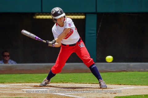 Tennessee defeats West Virginia 12-2 at Southeast Regional Softball Tournament. (Michael Rios - Clarksville Sports Network)