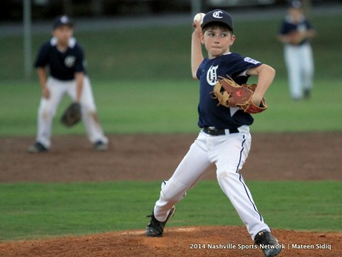 Clarksville Nationals 9-10 year olds shutout against Goodlettsville 17-0. (Mateen Sidiq - Nashville Sports Network)