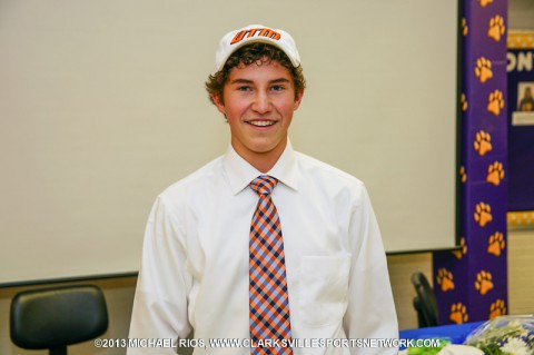 Former Clarksville High School golfer Hunter Richardson who signed with UT Martin has qualified for the U.S. Amateur Open Golf Championship (Michael Rios - Clarksville Sports Network)