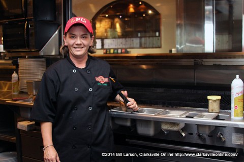 Kitchen Manager Amy Turley